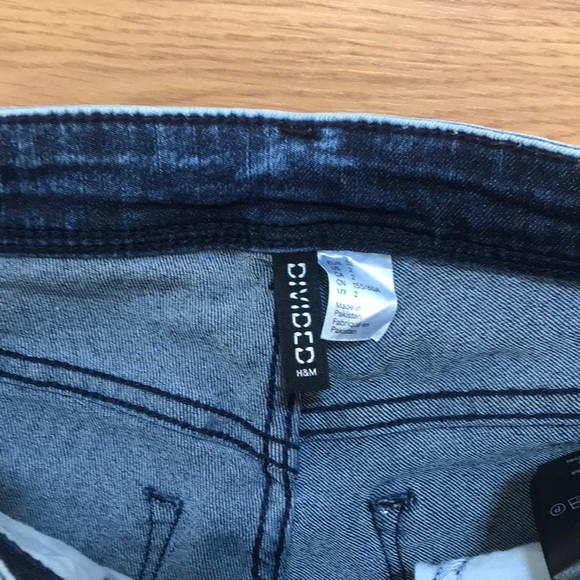 Divided H&M Skinny Jeans Size 2 Good Stretch Blue - Picture 3 of 7